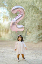 Load image into Gallery viewer, Single foil Rose Pink Balloon