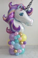 Load image into Gallery viewer, Personlaised Star Unicorn Kids Birthday Column
