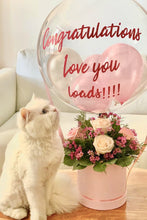 Load image into Gallery viewer, Hot Air Balloon Flower Gift Box