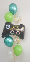 Load image into Gallery viewer, Gamers Epic Birthday Game consoule Balloon Bouquet