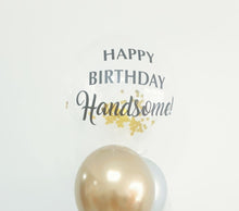 Load image into Gallery viewer, Personalised Foil Shimmer Confetti Balloon
