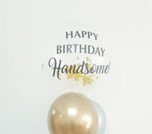 Load image into Gallery viewer, Personalised Foil Shimmer Confetti Balloon