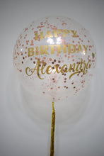 Load image into Gallery viewer, Personalinsed 36&quot; Confetti Balloon with Tassel
