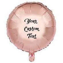 Load image into Gallery viewer, Round Foil Mylar 18" personalised