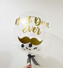 Load image into Gallery viewer, Personalised Happy Birthday Bubble Balloon with Balloons Inside