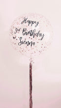 Load image into Gallery viewer, Personalinsed 36" Confetti Balloon with Tassel