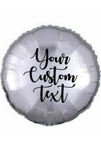 Load image into Gallery viewer, Round Foil Mylar 18" personalised