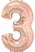 Load image into Gallery viewer, Personalised Large Number Mylar Balloon