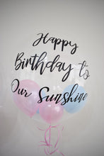 Load image into Gallery viewer, Personalised Happy Birthday Bubble Balloon with Balloons Inside