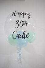 Load image into Gallery viewer, Personalised Happy Birthday Bubble Balloon with Balloons Inside
