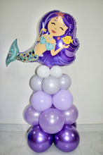 Load image into Gallery viewer, Mermaid Themed Birthday Column
