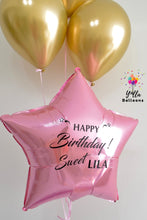 Load image into Gallery viewer, Personlaised Star Unicorn Kids Birthday Column
