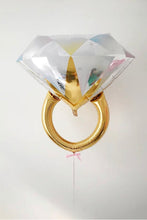 Load image into Gallery viewer, Gold engagement/wedding Ring Balloon - 30'
