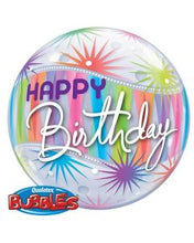 Load image into Gallery viewer, Disco Happy Birthday Bubble with 15 Confetti &amp; Chrome Latex Balloon Bouquet
