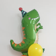 Load image into Gallery viewer, Kids Dinosaur Balloon Bouquet - 5 Balloons