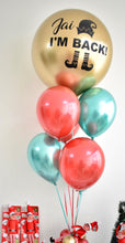 Load image into Gallery viewer, I'm bendable Elf Gift - Personalised Chrome Gold Balloon