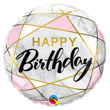 Load image into Gallery viewer, Confetti Foil Happy Birthday Balloon with 4 Latex Balloons
