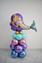 Load image into Gallery viewer, Mermaid Themed Birthday Column