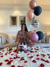 Load image into Gallery viewer, Personalised Luxury Brand Chanel Number Birthday Column Backdrop