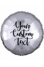 Load image into Gallery viewer, Round Foil Mylar 18&quot; personalised