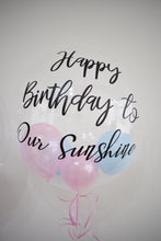 Load image into Gallery viewer, Personalised Happy Birthday Bubble Balloon with Balloons Inside